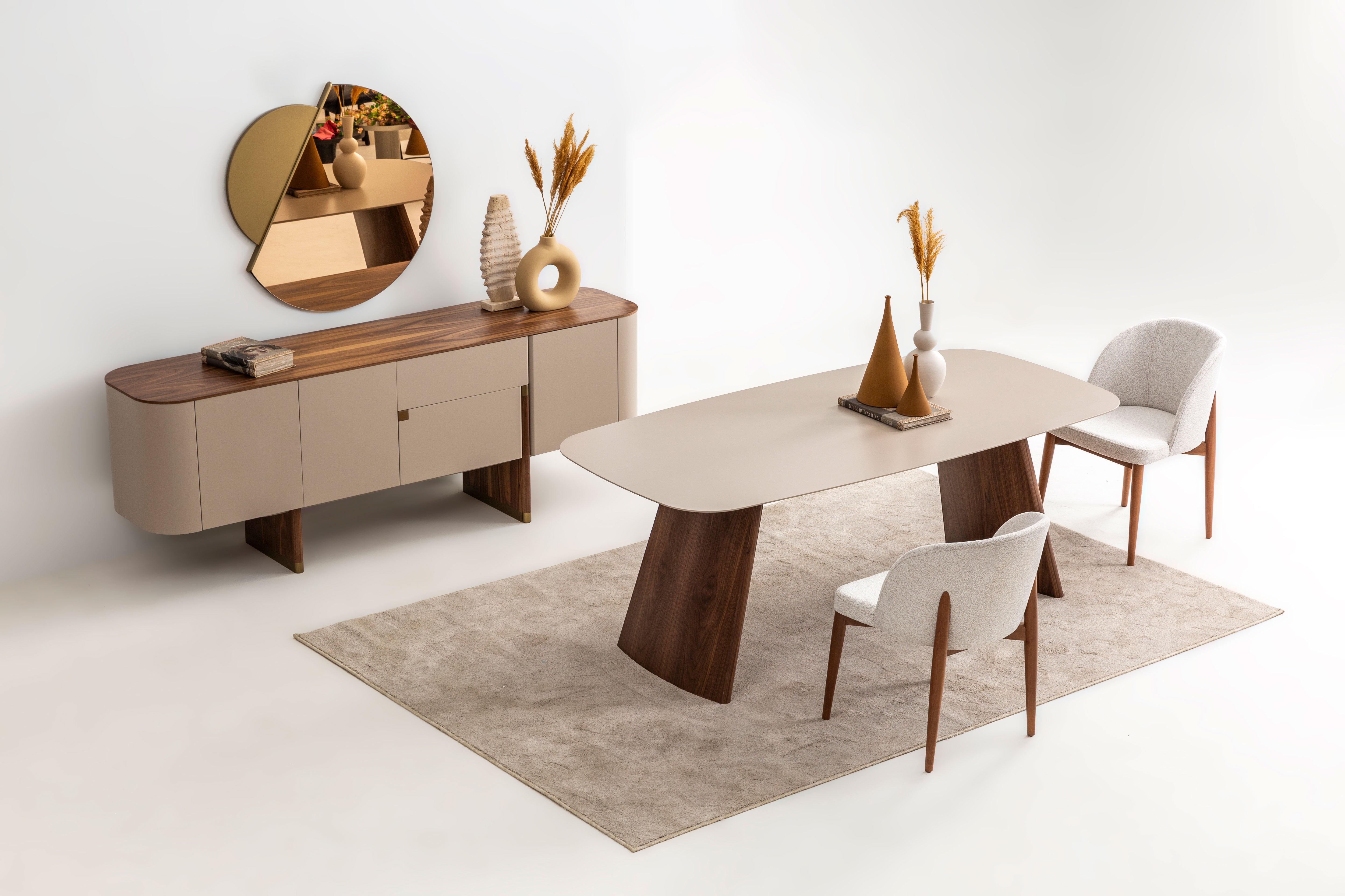 Delta - Ceviz & Bej - Yemek Odası