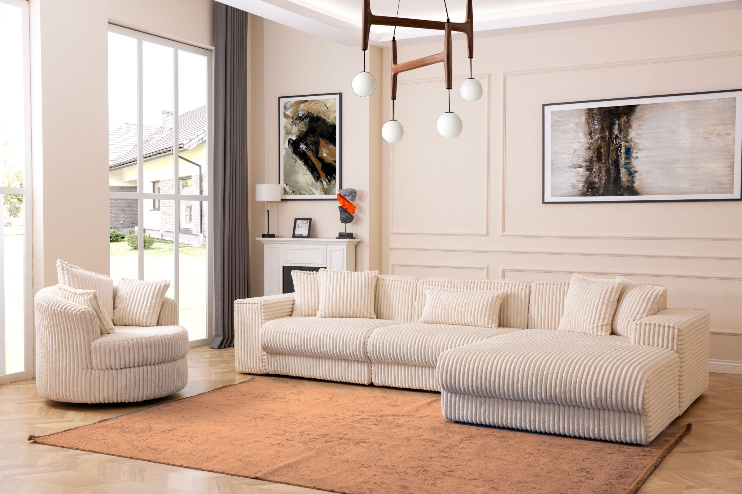 Marta Corner Sofa Set