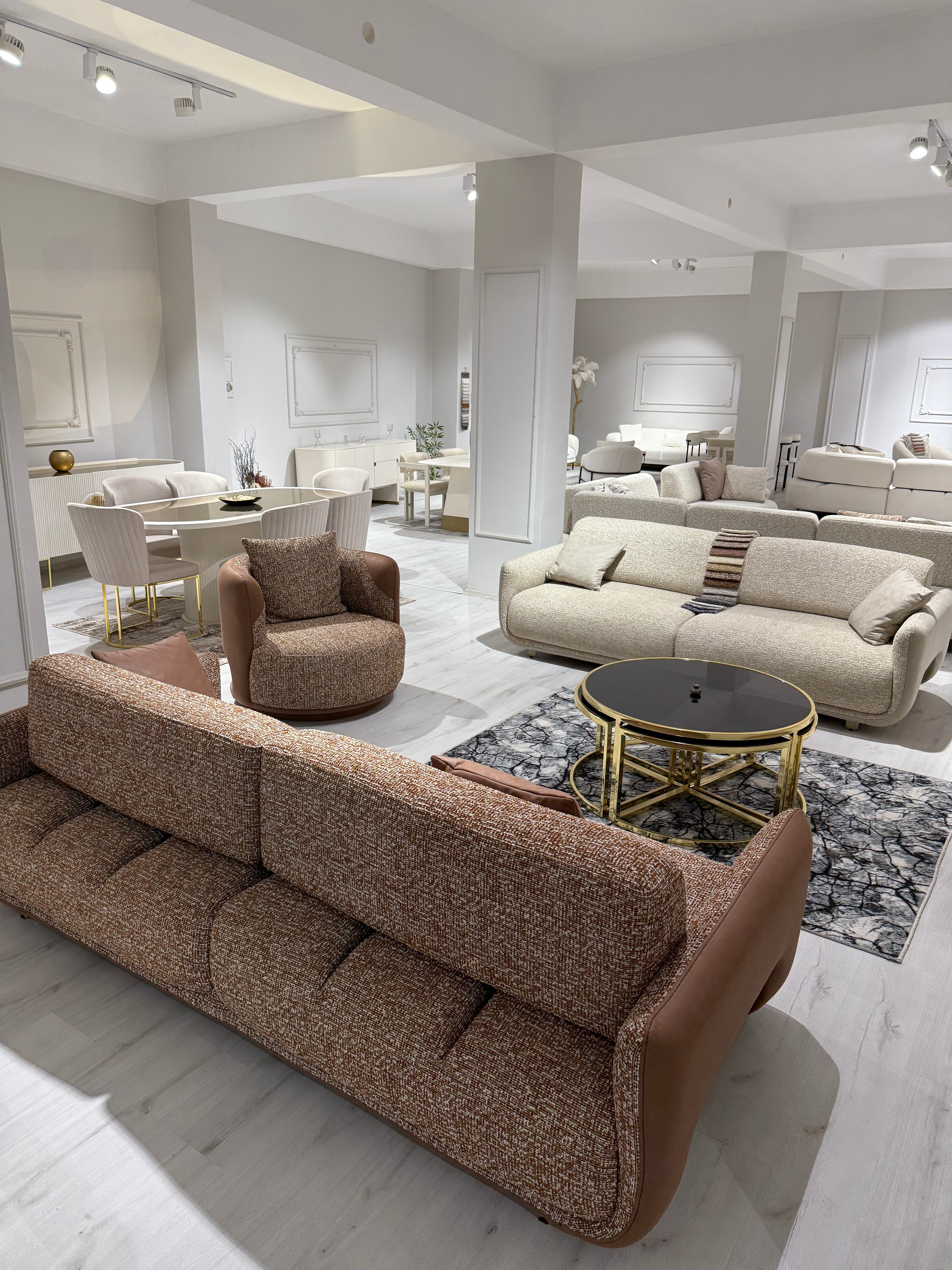 Alfa Sofa Set ( Ex-display showroom model for sale )